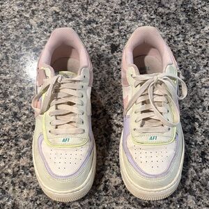 Nike AF1 pastel sneakers